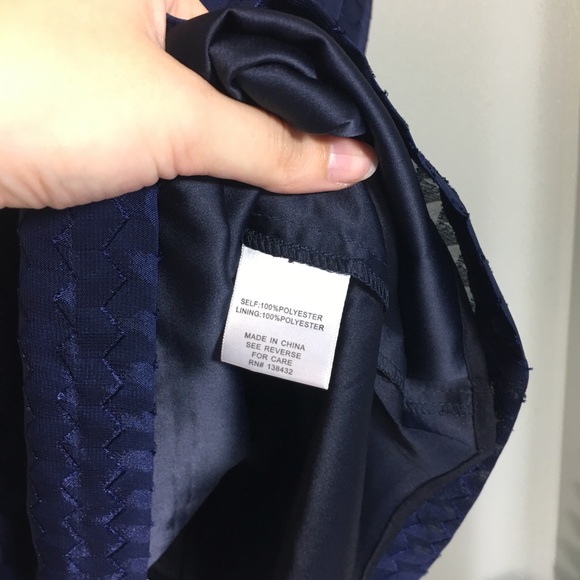 New ModCloth Blue Dress. A - Picture 7 of 8